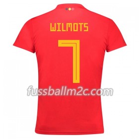 Fußballtrikots Belgien Wilmots 7 Heim Trikotsatz WM 2018